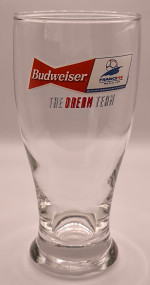 Budweiser World Cup 1998 pint glass glass